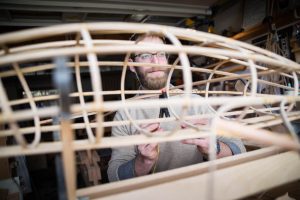 Authentic portraits of Portland makers like Bill Wessinger, woodworker.